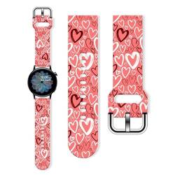 Kompatibel mit Apple Watch Armband, 38 mm, 40 mm, 41 mm, 42 mm, 44 mm, 45 mm, 49 mm, Valentinstagsgeschenk für Damen, Größe L (22 mm), 04) von Famnlavo