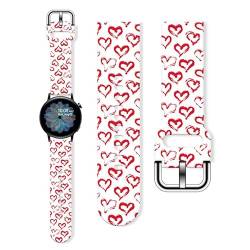 Kompatibel mit Apple Watch Armband, 38 mm, 40 mm, 41 mm, 42 mm, 44 mm, 45 mm, 49 mm, Valentinstagsgeschenk für Damen, Größe S (20 mm), 06) von Famnlavo