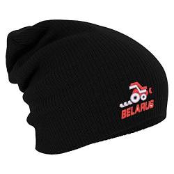 Fan-O-Menal Textilien Longbeanie Slouch-Beanie Belarus 55378 Farbe schwarz von Fan-O-Menal Textilien