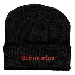 Hip-Hop Mütze Kaiserslautern 56504 schwarz von Fan-O-Menal