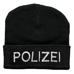 Hip-Hop Mütze Polizei 50975 schwarz von Fan-O-Menal