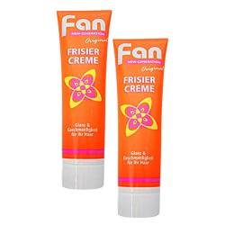 2er Pack Fan Frisiercreme Cospharma in Tube (2 x 100 ml) Haarpflege, Haarcreme, Haargel von Fan