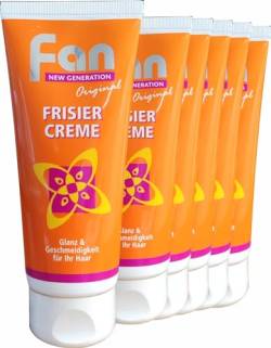 Fan Frisiercreme das Original | Haar-Creme 100 ml (6 Stück) von Fan