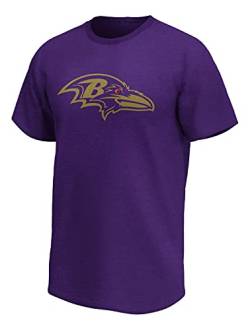 Fanatics Baltimore Ravens NFL Mono Premium Marl Graphic T-Shirt - L von Fanatics