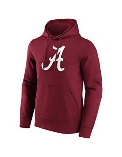 Fanatics College Football Alabama Crimson Hoodie Kapuzenpullover Sweatshirt ** Tide Primary Logo Graphic ** Bordeaux (as3, Alpha, m, Regular, Regular) von Fanatics