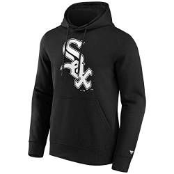 Fanatics Herren MLB Mid Essentials Crest Graphic Hoodie Farbe: Schwarz (White Sox) 1311M; Größe: L von Fanatics