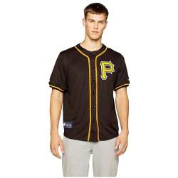Fanatics Iconic Supporters Mesh Jersey Shirt - Pittsburgh Pirates - L von Fanatics