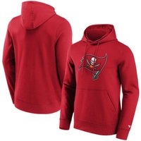 Fanatics Kapuzenpullover - Tampa Bay Buccaneers Logo - S bis M - für Männer - Größe M - rot von Fanatics