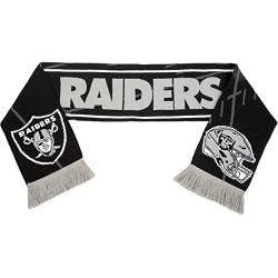 Fanatics Knitted NFL Team Scarf Schal Fanschal (Las Vegas Raiders, one size) von Fanatics