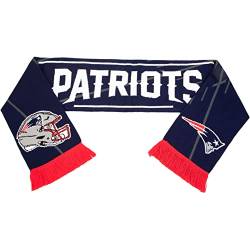 Fanatics Knitted NFL Team Scarf Schal Fanschal (New England Patriots, one size) von Fanatics