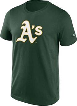 Fanatics - MLB Oakland Athletics Primary Logo Graphic T-Shirt Farbe Grün, Größe XL von Fanatics