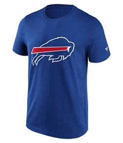 Fanatics - NFL Buffalo Bills Primary Logo Graphic T-Shirt Farbe Blau, Größe M von Fanatics