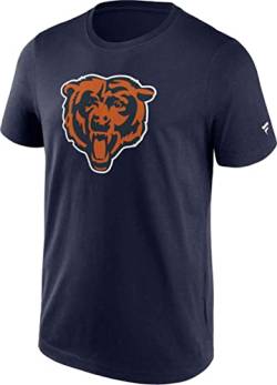 Fanatics - NFL Chicago Bears Primary Logo Graphic T-Shirt Farbe Blau, Größe M von Fanatics