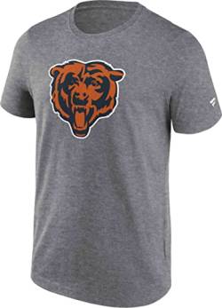 Fanatics NFL Crew Chicago Bears T-Shirt Herren grau/rot, M von Fanatics