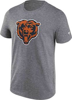 Fanatics NFL Crew Chicago Bears T-Shirt Herren grau/rot, XL von Fanatics