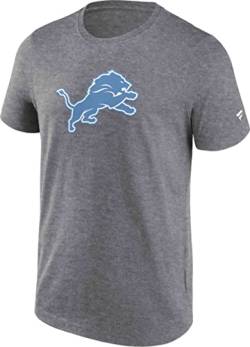 Fanatics NFL Crew Detroit Lions T-Shirt Herren grau/blau, L von Fanatics