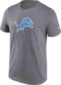 Fanatics NFL Crew Detroit Lions T-Shirt Herren grau/blau, M von Fanatics