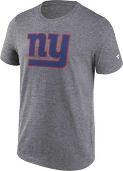 Fanatics NFL Crew New York Giants T-Shirt Herren grau/dunkelblau, M von Fanatics