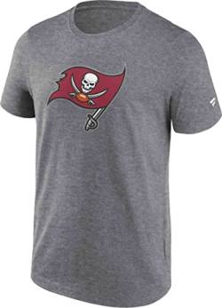 Fanatics NFL Crew Tampa Bay Buccaneers T-Shirt Herren grau/rot, XL von Fanatics