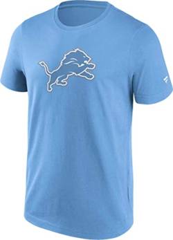 Fanatics - NFL Detroit Lions Primary Logo Graphic T-Shirt Farbe Blau, Größe XXL von Fanatics