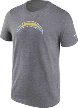 Fanatics - NFL Los Angeles Chargers Primary Logo Graphic T-Shirt Farbe Grau, Größe XXL von Fanatics