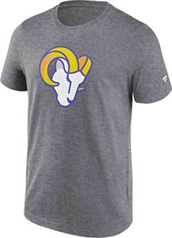 Fanatics - NFL Los Angeles Rams Primary Logo Graphic T-Shirt Farbe Grau, Größe 3XL von Fanatics