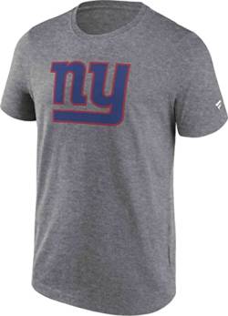 Fanatics - NFL New York Giants Primary Logo Graphic T-Shirt Farbe Grau, Größe 3XL von Fanatics