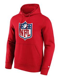 Fanatics - NFL Shield Primary Logo Graphic Hoodie Farbe Rot, Größe S von Fanatics