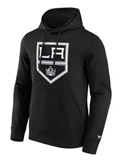 Fanatics - NHL Los Angeles Kings Primary Logo Graphic Hoodie Farbe Schwarz, GröÃŸe S von Fanatics