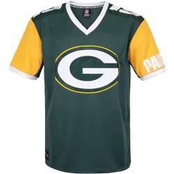 Fanatics Recovered NFL Team Color Block Jersey Trikot (M, Green Bay Packers) von Fanatics