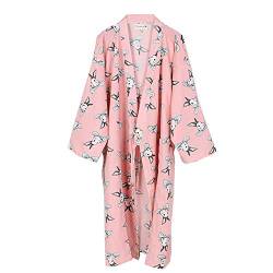 Fancy Pumpkin Damen japanese style robes kimono pyjamas blue952 L von Fancy Pumpkin