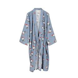 Fancy Pumpkin Elegante japanische Frauen Robe Morgenmantel Kimono Pyjamas Nachthemd [Größe L, 07] von Fancy Pumpkin
