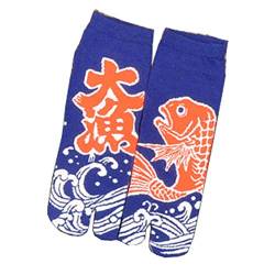 Fancy Pumpkin Kimono-Sandale im japanischen Stil mit geteilten Zehensocken Ninja Geta-Socken Geisha-Socken für Männer, E-23 von Fancy Pumpkin