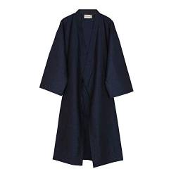 Fancy Pumpkin Robe Kimono Japonaise Lange Yukata Pyjama, Marine Blau, M von Fancy Pumpkin