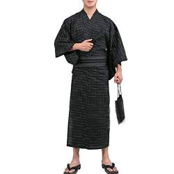 Herren japanischer Yukata japanischer Kimono Home Robe Pyjamas Morgenmantel Gr??e L-C3 von Fancy Pumpkin