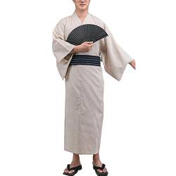 Herren japanischer Yukata japanischer Kimono Home Robe Pyjamas Morgenmantel Gr??e L-C7 von Fancy Pumpkin