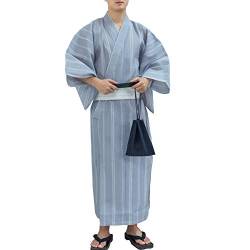 Herren japanischer Yukata japanischer Kimono Home Robe Pyjamas Morgenmantel Gr??e M-A1 von Fancy Pumpkin