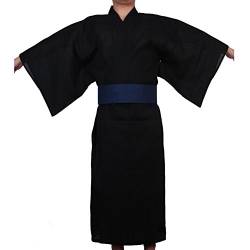 Herren japanischer Yukata japanischer Kimono Home Robe Schlafanzug Morgenmantel # 04 von Fancy Pumpkin