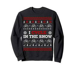 Cycling Ugly Christmas Sweater Gift for Men Women Sweatshirt von Fandy Christmas Clothing