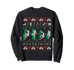 Funny Climbing Ugly Christmas Sweater Gift for Men Women Sweatshirt von Fandy Christmas Clothing