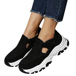 Fannyfuny Barfussschuhe Damen Sommer Air Cushion Diabetiker Schuhe Weiss Hoch Trainingsschuhe Cushion Wasserdicht Flach Plateau Shoes Mesh Atmungsaktiv Bequeme Leistungsstarke Wmshoes Sneakers Schuhe von Fannyfuny