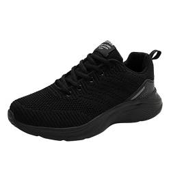 Sneaker Damen Weiss Plateau Elegante Weiche Schuhe Turnschuhe Sportschuhe Leichtgewichts Atmungsaktiv Frauen Walkingschuhe Halbschuhe Cushion Wasserdicht Flach Für Sporthalle Outdoor Jogging von Fannyfuny