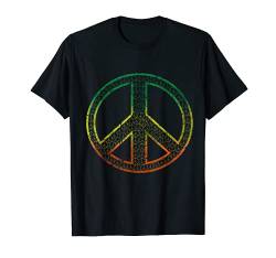 Friedens-Symbol Hippie Rasta Vintage T-Shirt von Fantabulous Acc