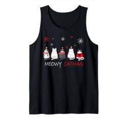 Meowy Catmas Weihnachtskatzen Tank Top von Fantabulous Acc