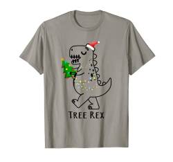 Tree Rex Funny Xmas Christmas Trex T-Shirt von Fantabulous Acc