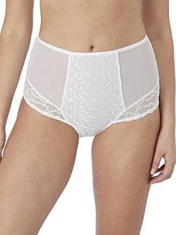 Fantasie Damen Ana High Waist Brief Unterwäsche im Bikini-Stil, weiß, Mittel von Fantasie