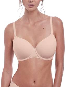 Fantasie Damen Aura Moulded Underwire Seamless Bra T-Shirt-BH, Natürliches Beige, 70F von Fantasie