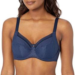 Fantasie Damen Fusion Bügel vollständiger, seitlicher Stütz BH mit voller Abdeckung, Navy, 70DD von Fantasie