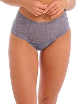 Fantasie Damen Lace Ease Invisible Stretch Full Slip Unterwäsche im Bikini-Stil, stahlblau, One Size von Fantasie