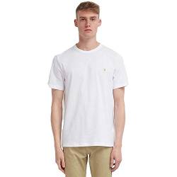 Farah Herren Danny T-Shirt, 104 White, XX Large von Farah